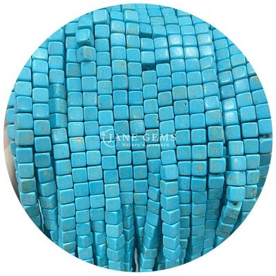 পাইকারি প্রাকৃতিক স্ফটিক রত্নক্ষেত্র Agate মণির Cube Loose তুর্কি মণির আনুষাঙ্গিক জুয়েলারী তৈরির জন্য স্পেসার