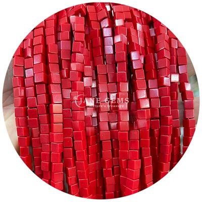 পাইকারি প্রাকৃতিক স্ফটিক রত্নক্ষেত্র Agate মণির Cube Loose তুর্কি মণির আনুষাঙ্গিক জুয়েলারী তৈরির জন্য স্পেসার