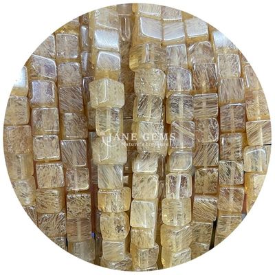 পাইকারি প্রাকৃতিক স্ফটিক রত্নক্ষেত্র Agate মণির Cube Loose তুর্কি মণির আনুষাঙ্গিক জুয়েলারী তৈরির জন্য স্পেসার