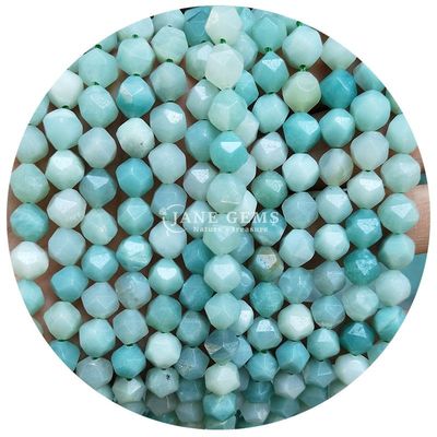 পাইকারি প্রাকৃতিক স্ফটিক রত্ন faceted মণির faceted loose পাথর মণির আনুষাঙ্গিক রম্বাস মণির স্পেসার জুয়েলারী জন্য