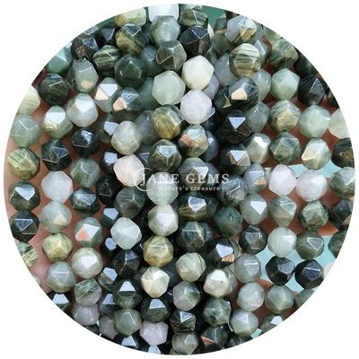 পাইকারি প্রাকৃতিক স্ফটিক রত্ন faceted মণির faceted loose পাথর মণির আনুষাঙ্গিক রম্বাস মণির স্পেসার জুয়েলারী জন্য