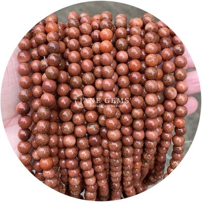 পাইকারি প্রাকৃতিক রত্ন রাউন্ড লস মণির 8mm হেমাটাইট লস মণির লাভা পাথর রাউন্ড Agate মণির জুয়েলারী জন্য স্পেসার M
