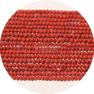 প্রাকৃতিক পাথর দক্ষিণ লাল Agate Amethyst ক্রিস্টাল বৃত্তাকার আলগা মণির জন্য গয়না তৈরি DIY ব্রেসলেট নেকলেস