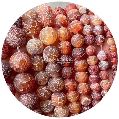 গয়না আনুষাঙ্গিক জন্য মিশ্রিত আবহাওয়া Agate সবুজ আবহাওয়া Agate বাল্ক Bead Strands