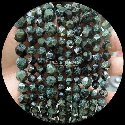 DIY গয়না জন্য faceted মাল্টি রঙিন Howlite মানচিত্র পাথর লস স্ট্র্যান্ড রত্ন পাথর মণির