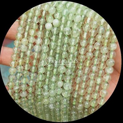 গয়না তৈরির জন্য পোলিশ গোলাকার রত্ন DIY মুক্তা লাপিস লাজুলি মালাচাইট ট্যুরমালিন লস স্ট্র্যান্ডস