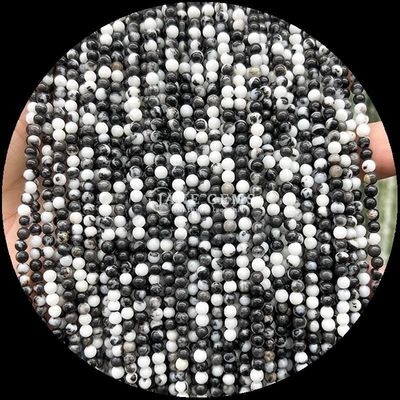 উচ্চতর কারুশিল্প এবং নকশার জন্য মাল্টিকালার রত্নপাথর পালিশ করা গোলাকার মিনি পুঁতি গার্ডেন কোয়ার্টজ মুনস্টোন