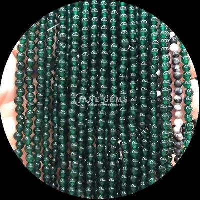 উচ্চতর কারুশিল্প এবং নকশার জন্য মাল্টিকালার রত্নপাথর পালিশ করা গোলাকার মিনি পুঁতি গার্ডেন কোয়ার্টজ মুনস্টোন